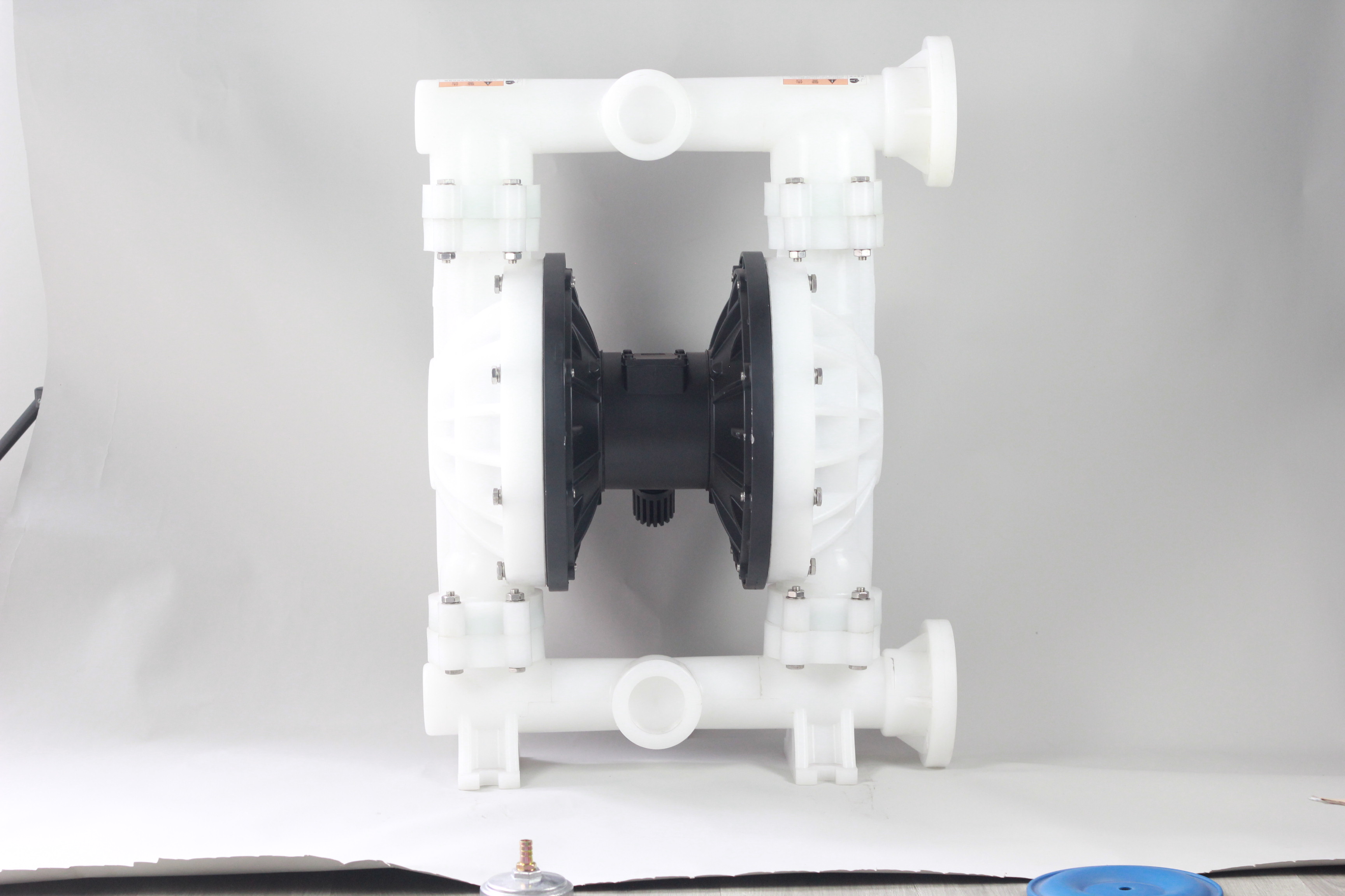 PP Plastic Air Control Vacuum Gas Chemical Diaphragm Pump
