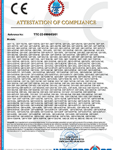  CE Certificate 