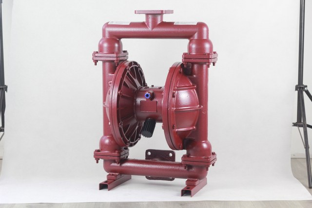 Ductile Iron NBR Chemical Resistant Pneumatic Double Diaphragm Pump