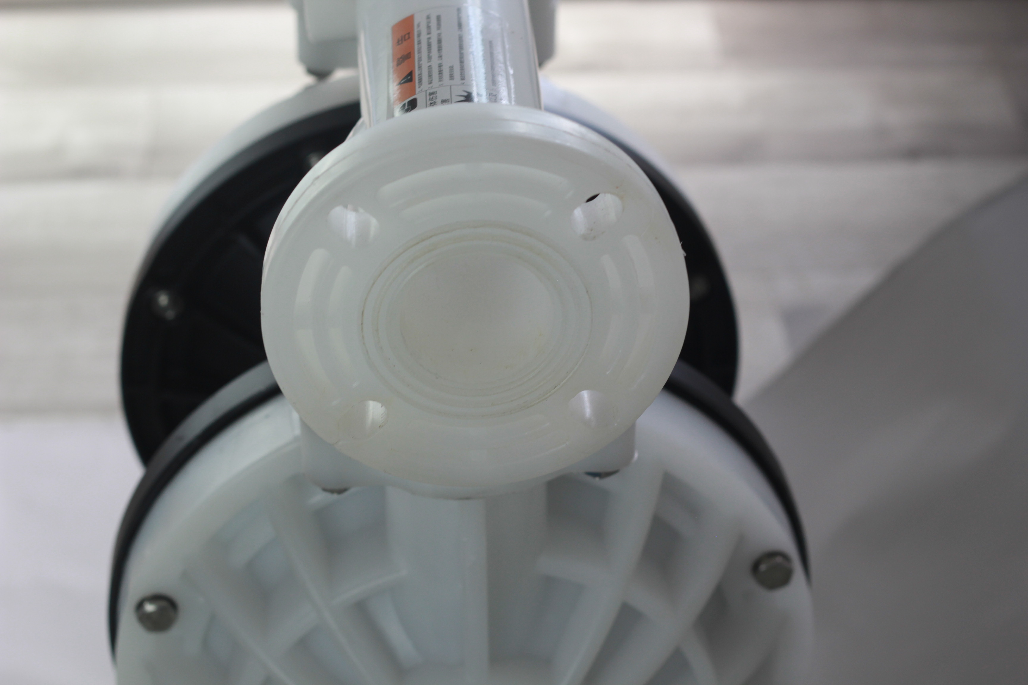 PP Plastic Air Control Vacuum Gas Chemical Diaphragm Pump