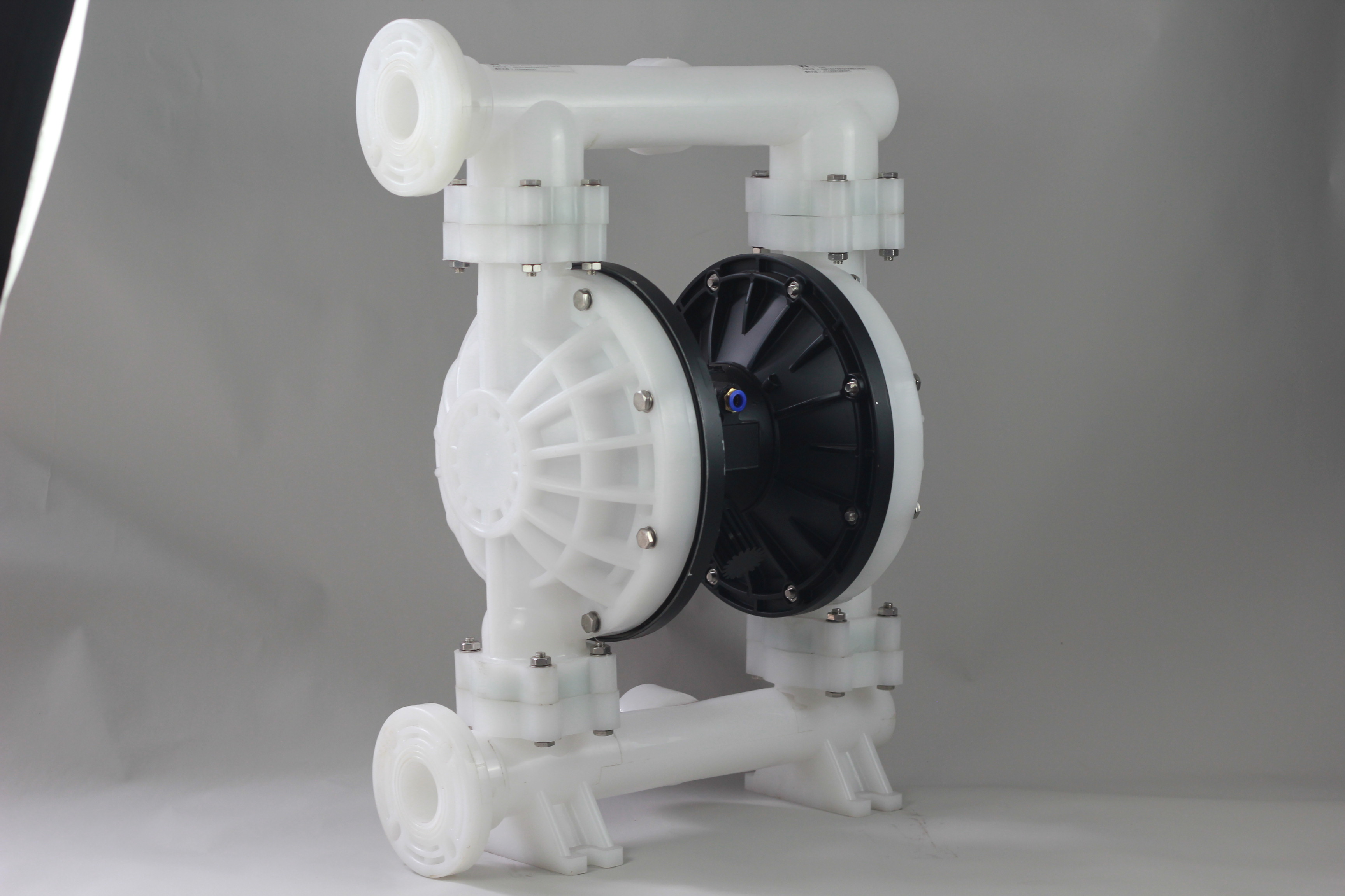 PP Plastic Air Control Vacuum Gas Chemical Diaphragm Pump