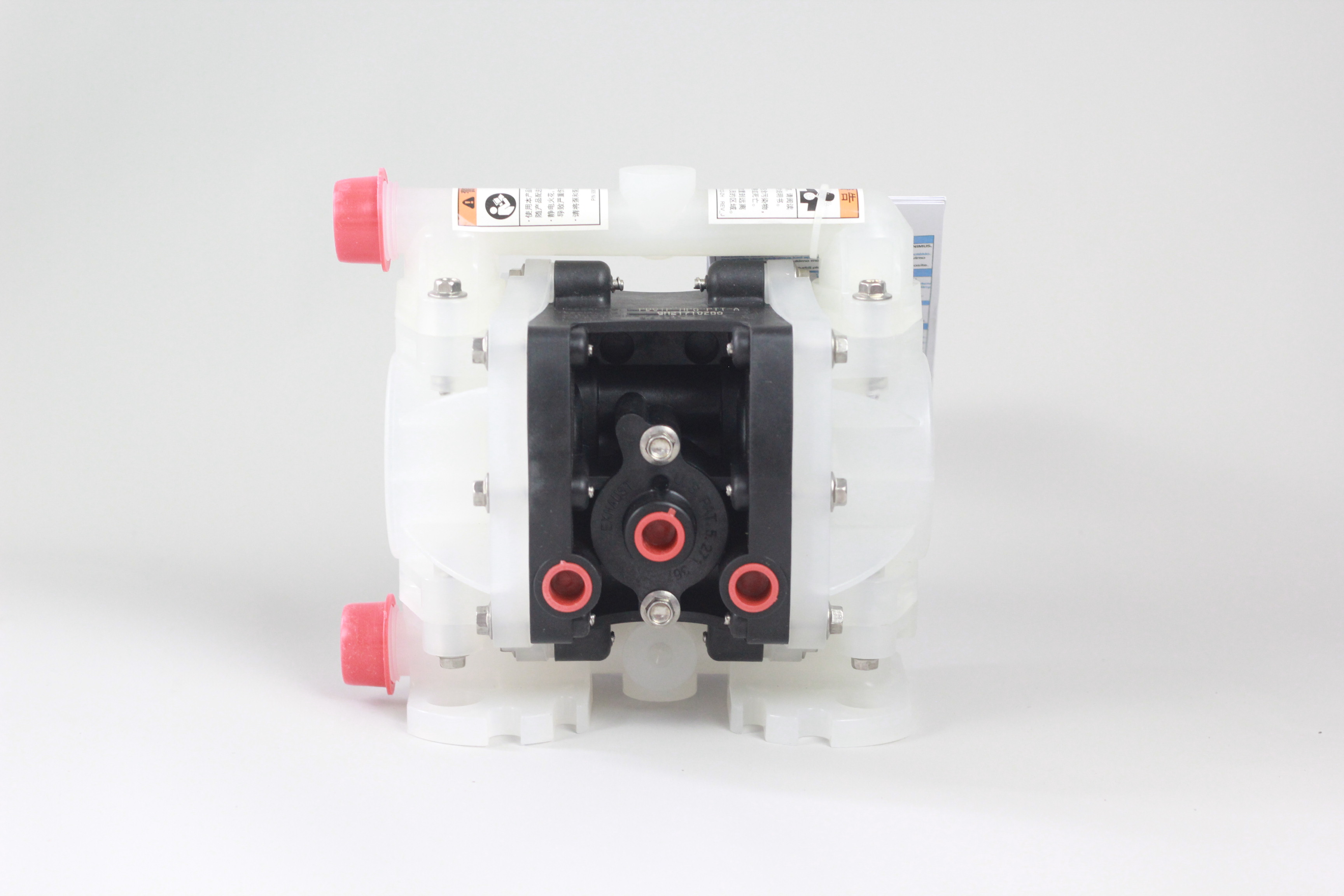 1/4'' Small PP Polypropylene Chemical Sandpiper Pneumatic Diaphragm