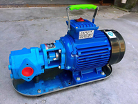 Small Portable 220v Electric Gear Pump Stainless Steel Oil Pump