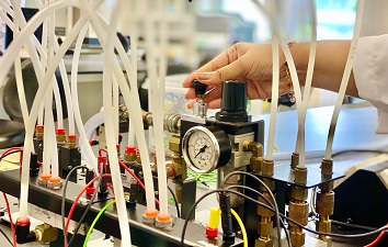 Pneumatic diaphragm pump characteristics analysis