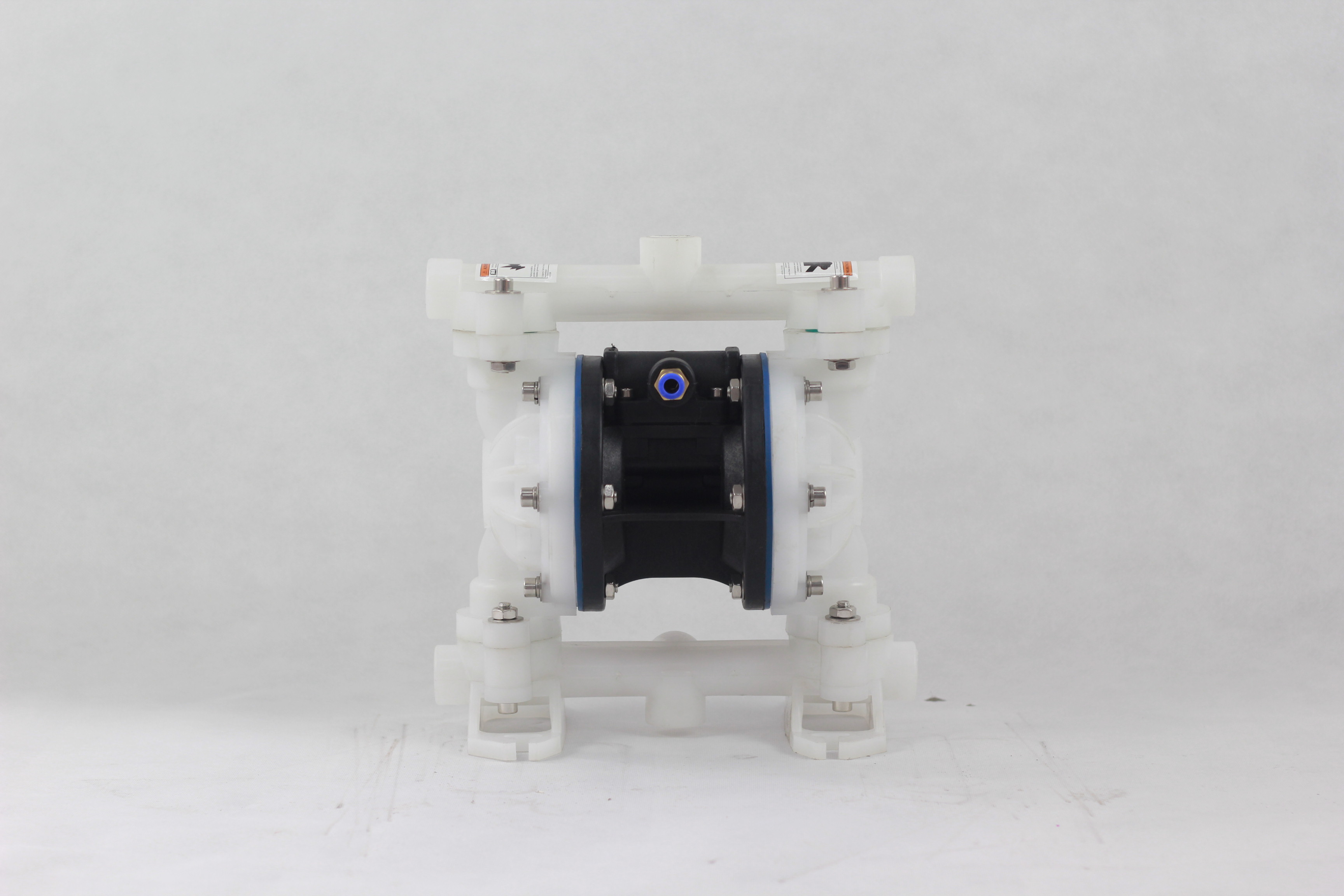 Polypropylene Shell Chemical Ptfe Pneumatic Double Diaphragm Pump