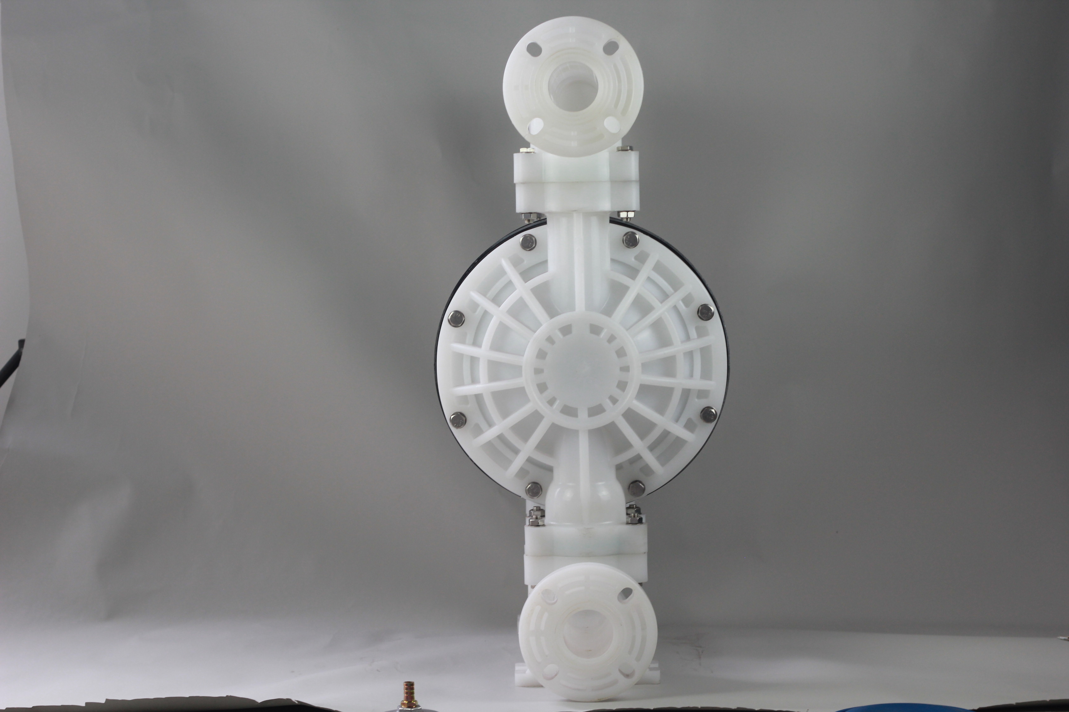 PP Plastic Air Control Vacuum Gas Chemical Diaphragm Pump