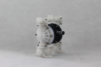 Polypropylene Shell Chemical Ptfe Pneumatic Double Diaphragm Pump