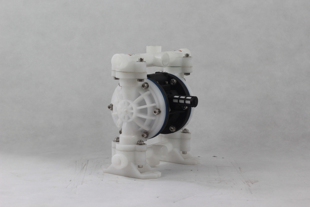Polypropylene Shell Chemical Ptfe Pneumatic Double Diaphragm Pump