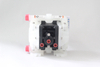1/4'' Small PP Polypropylene Chemical Sandpiper Pneumatic Diaphragm