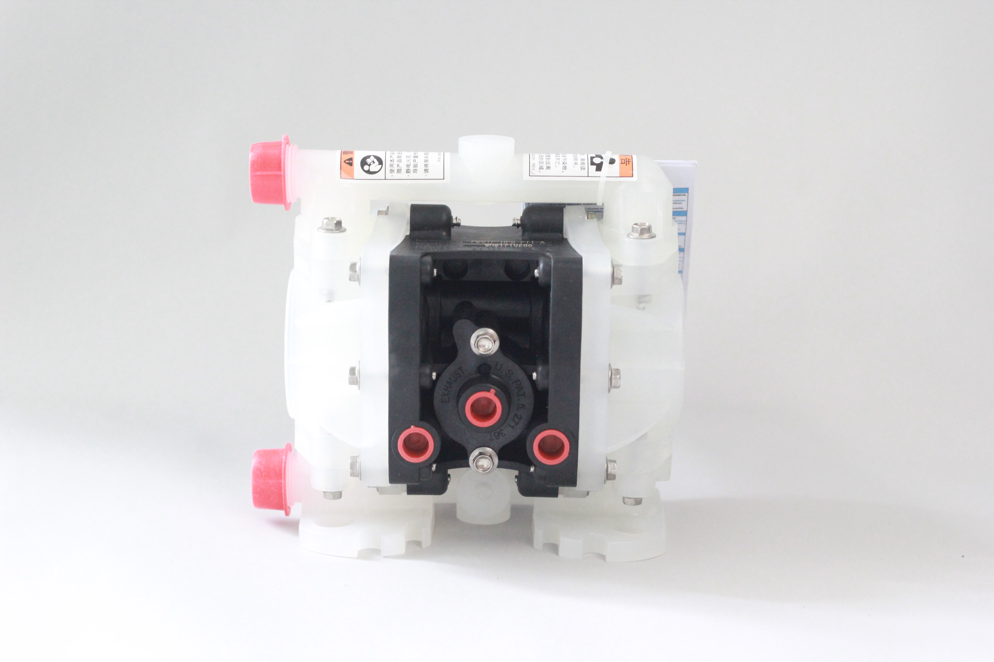 1/4'' Small PP Polypropylene Chemical Sandpiper Pneumatic Diaphragm